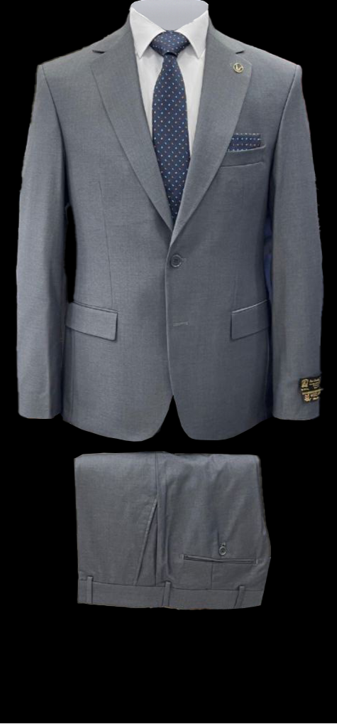 Light Grey Polyviscose Suit